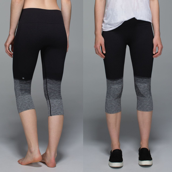 lululemon athletica Pants - Lululemon Seamlessly Street Crop Size 6 HW7255